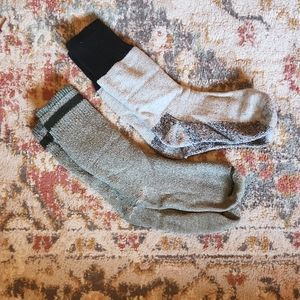 Men's Wool Blended Socks - size Large